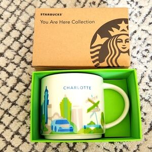 NWT Charlotte Starbucks Mug